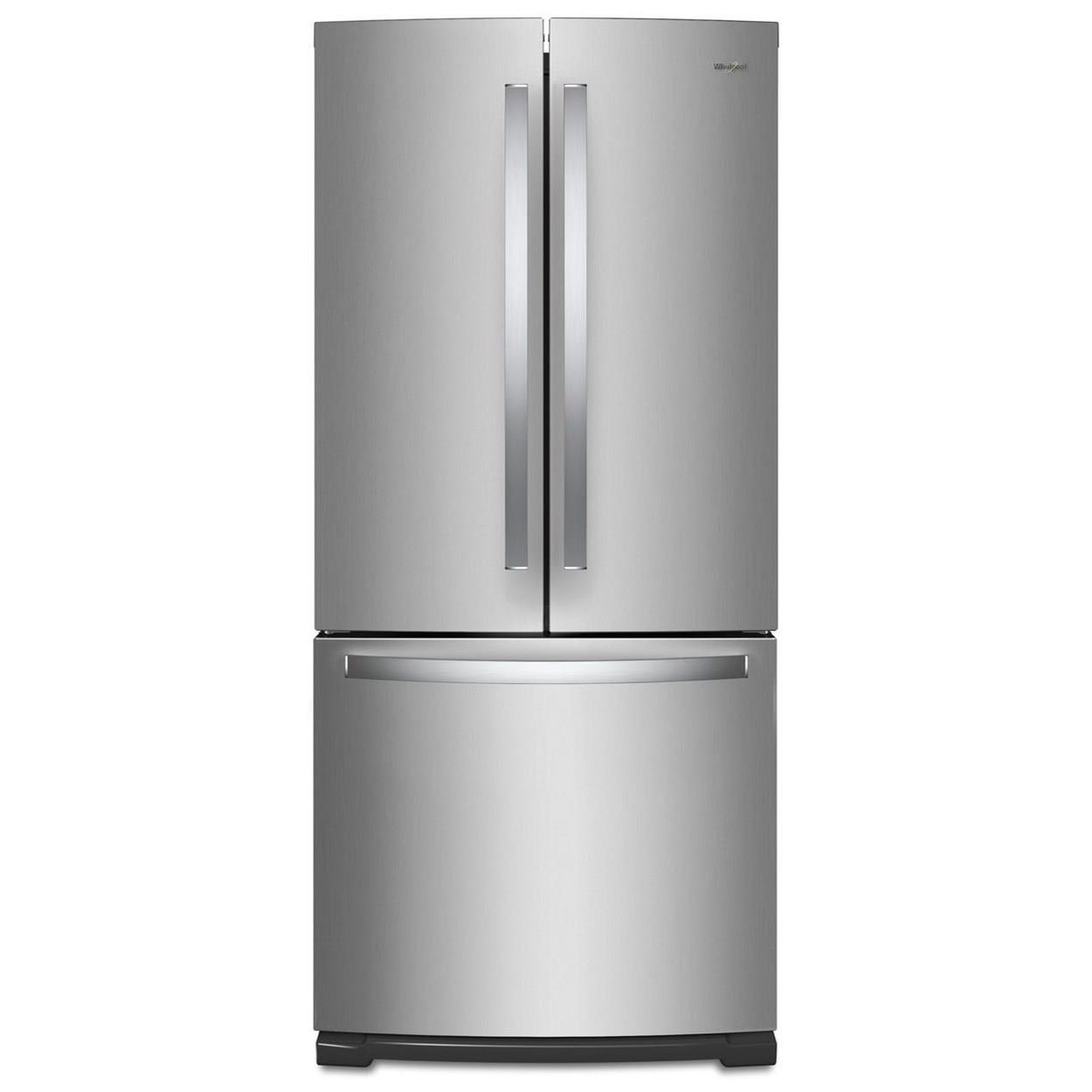Whirlpool WRF560SMHZ 30inch Wide French Door Refrigerator 20 cu. ft. Westrich Furniture